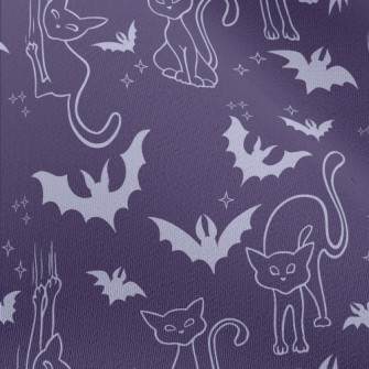 Cats And Bats Chiffon
