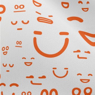 Funny Emoticons Chiffon