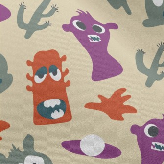 Funny Alien Monster Chiffon
