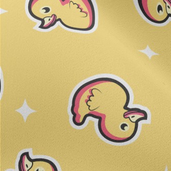 Yellow Duck Toy Chiffon