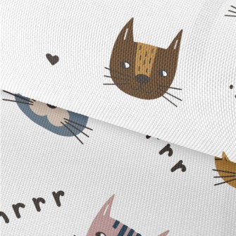 Smiling Cat Waterproof Oxford