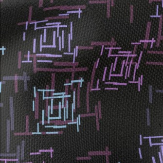 Technological Lines Waterproof Canvas