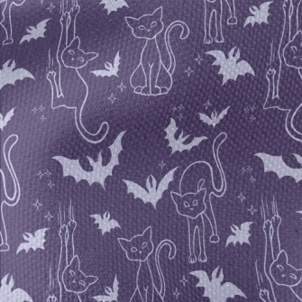 Cats And Bats Waterproof Canvas