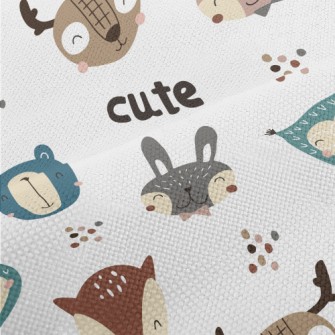 Happy Forest Animals Performance Linen
