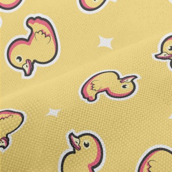 Yellow Duck Toy Performance Linen
