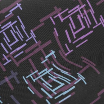 Technological Lines Twill