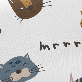 Smiling Cat Twill