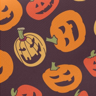 Halloween Pumpkin Decoration Twill