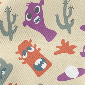 Funny Alien Monster Standard Corduroy