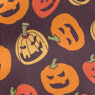 Halloween Pumpkin Decoration Standard Corduroy