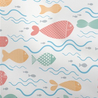 Colorful Fish Swimming Dobby