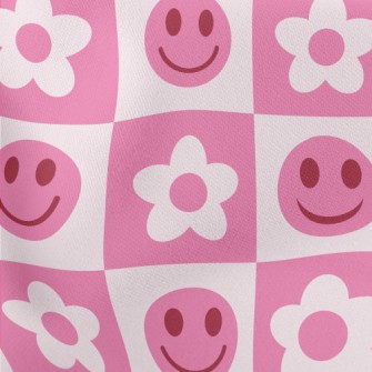 Friendly Smiles And Flowers Stretch Ponte