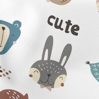 Happy Forest Animals Stretch Ponte
