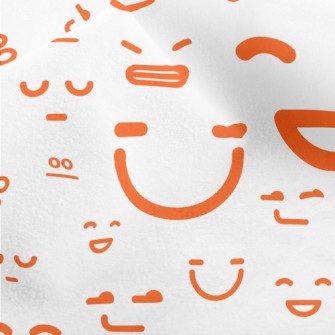 Funny Emoticons Micro Fleece