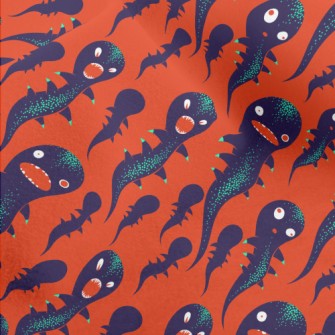 Scary Monster Micro Fleece