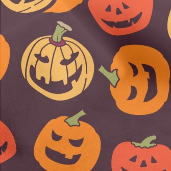 Halloween Pumpkin Decoration Micro Fleece
