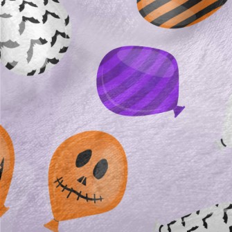 Halloween Balloons Minky