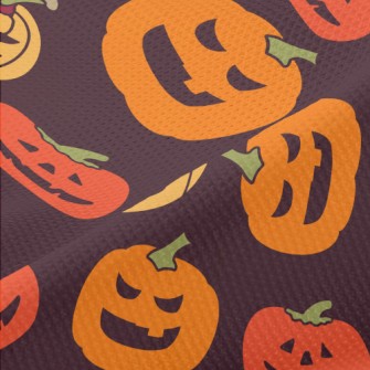 Halloween Pumpkin Decoration Piqué
