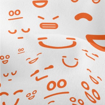 Funny Emoticons Lightweight Performance Linen