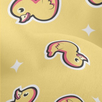 Yellow Duck Toy Lightweight Performance Linen