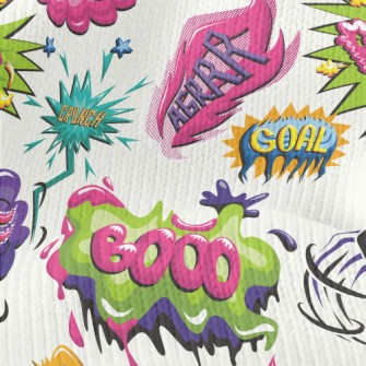 American Comic Text Stretch Jersey