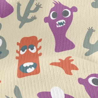 Funny Alien Monster Stretch Jersey