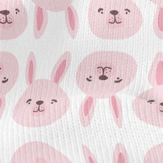 Pink Bunny Head Stretch Jersey