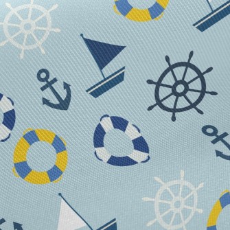 Sailboat Lifebuoy Twill