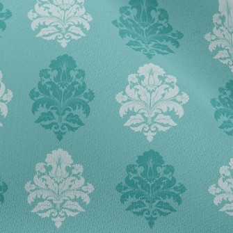 Baroque Rhombus Pattern Chiffon