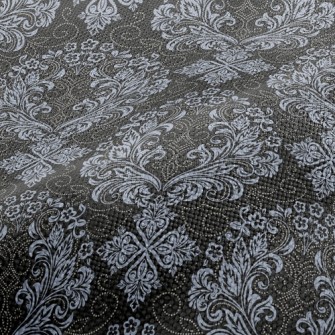 Vintage Overlapping Pattern Performance Linen