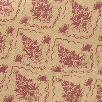 Elegant Indian Pattern Twill