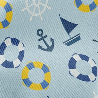 Sailboat Lifebuoy Standard Corduroy