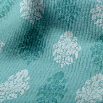 Baroque Rhombus Pattern Terry