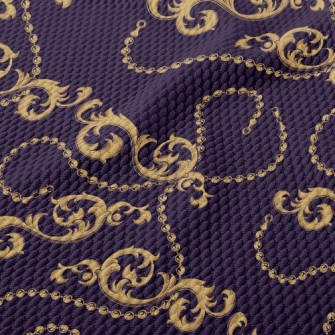 Baroque Element Chain Birdseye Piqué