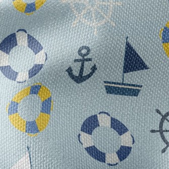 Sailboat Lifebuoy Waterproof Canvas