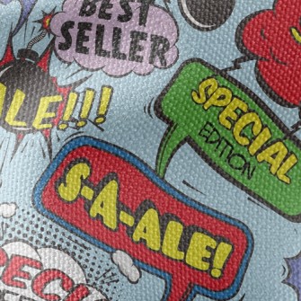 Sales Related English Words Waterproof Canvas