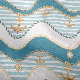 Premium Gold Anchor Chain Dobby