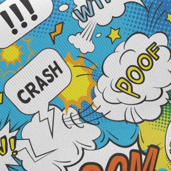 Exaggerated Catchphrase Twill