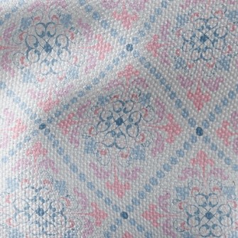 Classic Interlaced Pattern Waterproof Canvas