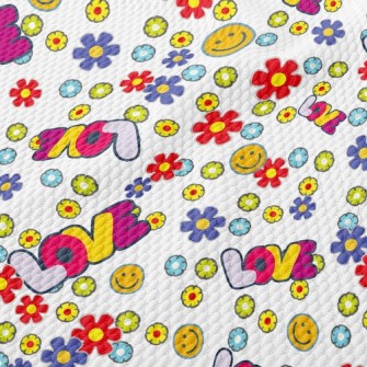 Love And Smiles Birdseye Piqué