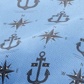 Anchor Compass Performance Linen