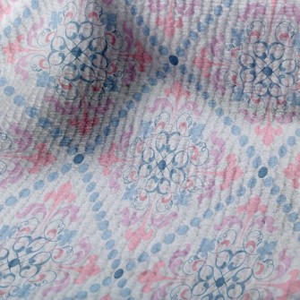 Classic Interlaced Pattern Terry