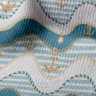 Premium Gold Anchor Chain Terry