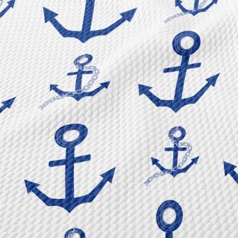 Premium Anchor Chain Birdseye Piqué