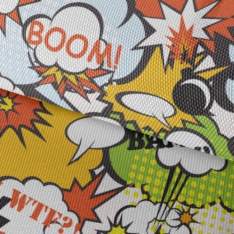 Pop Style Exaggerated Art Waterproof Oxford