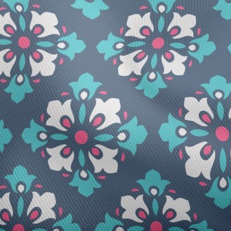 Radial Diamond Tiles Dobby