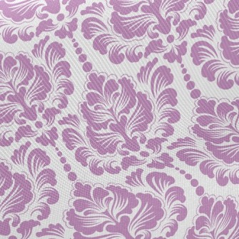 Elegant Floral Tiles Twill
