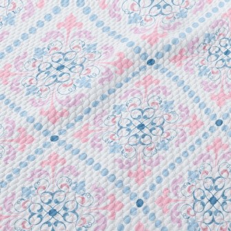 Classic Interlaced Pattern Birdseye Piqué