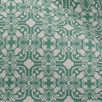 Retro Pattern Tiles Chiffon