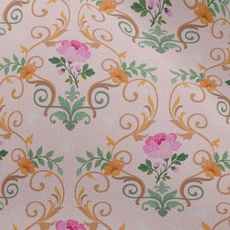 Beautiful Flower Vines Chiffon